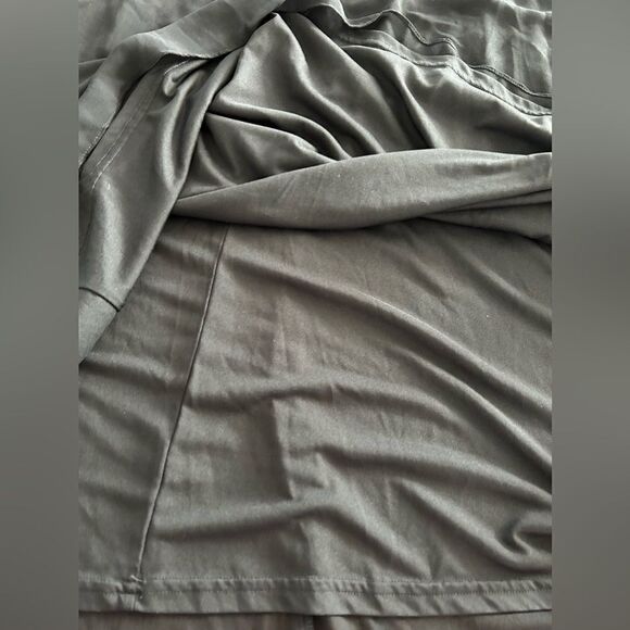 City Chic high neck lace panel maxi dress Flowy M SZ 20 gothic black industrial - Picture 7 of 13